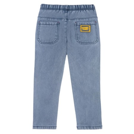 Jeans insulated with fleece, for a boy, height 104 cm-1