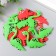 Decor for creativity rubber "Dinosaurs" set of 14 pcs MIX 2.5x5 cm