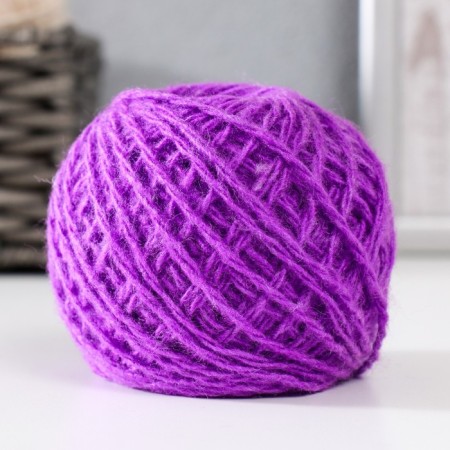 Acryl yarn 100% acrylic, 100m/40 ± 5 g (fuchsia)