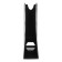 Paper tray Vertical Istanm Vector, black, width 80mm