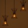 Lamp Bayerlux "Anetta" 3he27 40W gold 16x50x23-123cm