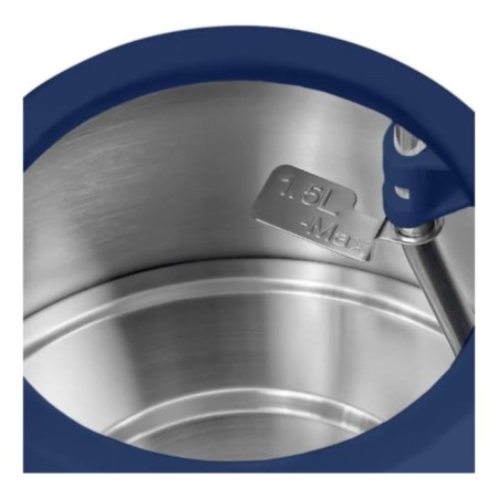 Electric kettle Galaxy Line GL 0334, stainless steel, 1.5 l, 2200 watts, blue-3