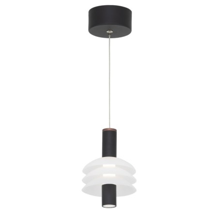 Suspended Citilux “Maya” CL202011, 12x12x25 cm, 1x6W, LED, brown color-1