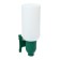 Pinocchio bowl for poultry, hinged, 2 l, metal, plastic, mix