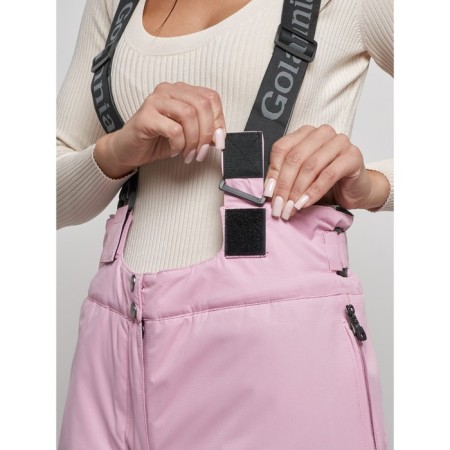 Semi -combinezone Ski Drapeted Feminine, size 46, pink color-13