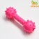 Chewing toy "formidable dumbbell", 15 x 5 cm, pink