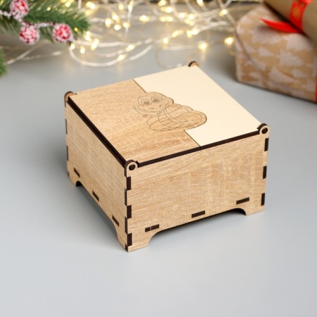 New Year's box combined "snake 10.5x10x7 cm