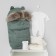Set for discharge Winter Kinderlitto "New Orsetto", 5 items, height 56-62 cm, Khaki color