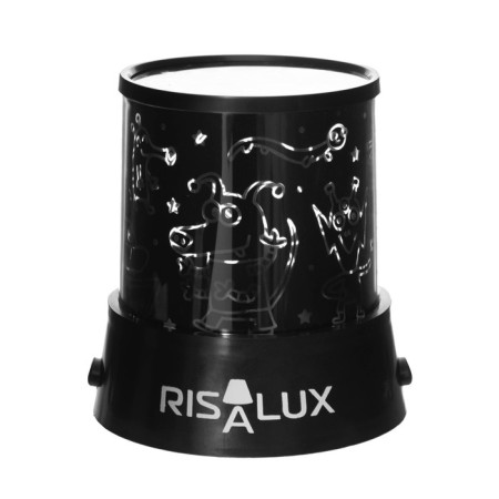 Night-designer "Alien" LED USB/from Black batteries 10.8x10.8x11.5 cm Risalux-13