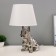 Table lamp "Puppy" E14 40W silver 22.526x41cm