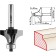 Clamps Carborn 28784-31.8, Kav one No. 1, R = 9.5 mm, 31.8 x 17 mm