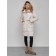 Coat insulated winter female, size 52, beige color