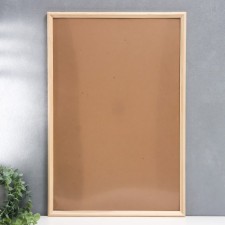 Photo frame 40x60 cm white tree pr. No. 1 (plastic screen)