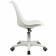 Armchair for operator Brabix Eames MG-310 PL, white plastic, eco-leather white