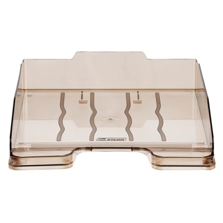 Horizontal "expert" tray, tinted brown-4