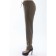 Female suit, size 42, green color