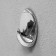 Hooks self -adhesive, round, with a system of universal removal, set, chrome, 7 x 4 cm, 2 pcs.