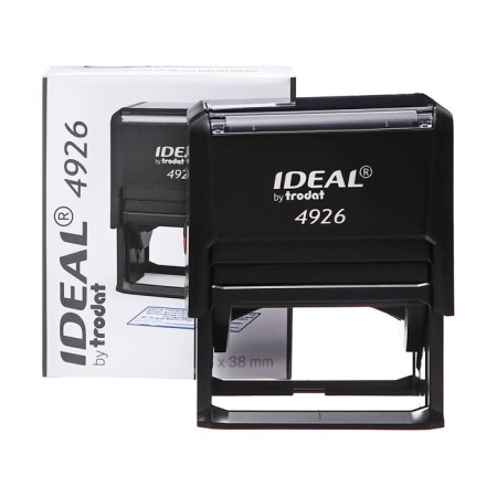 Equipment for stamp automatic Trodat Ideal 4926, 75 x 38 mm, black case