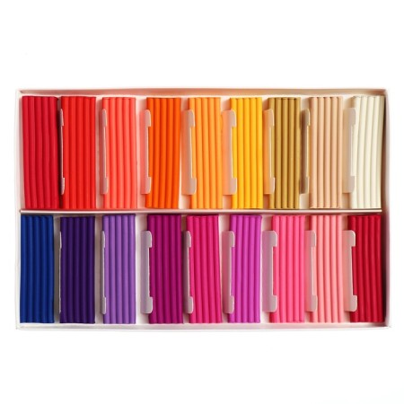 Plasticine ZHK "Flower", 36 colors, 540 g, with a stack-1