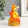 Souvenir Polystone "Fire Dragon on Coins/Eucks" MIX 6x5x9 cm