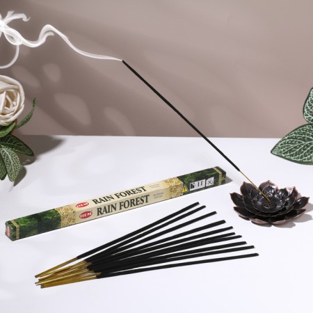 Incense hem "Rain Forest. Tropical Forest", 8 sticks in packaging, four -grade
