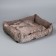 Lynchy-divan with a bilateral pillow, 53 x 42 x 11 cm, mix of flowers