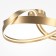 Ceiling light MayToni Mod283CL-L34BS3K, LED, 34 W, 600X580X240 mm, 2040 lm, 3000k, brass