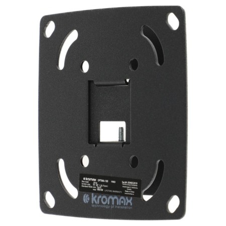 Kromax Optima-100 Black 10 "-28" Max.25kg wall-mounted 107047 TV-4