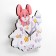 Watch walls, series: children's, "bunny on the cloud", discrete move, 23 x 25.5 cm, 1 aa
