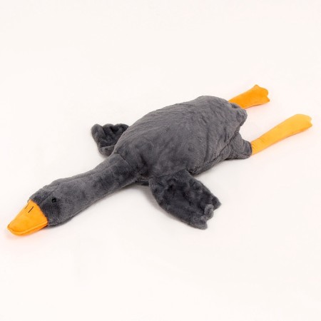 Skill of a soft toy "Goose", 130 cm, color gray color-1