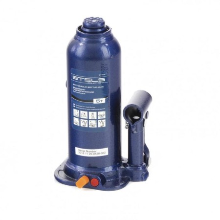 The jack of hydraulic bottle stels 51163, h lifting 207-404 mm, 5 tons-1