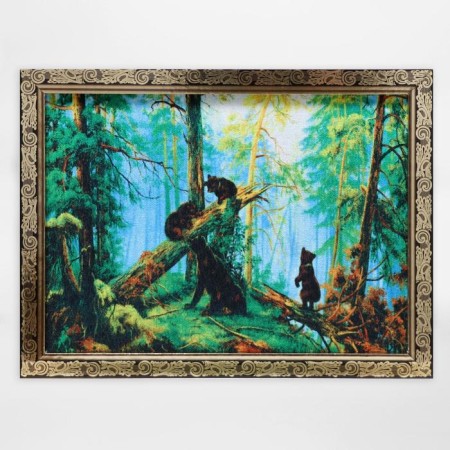 The tapestry "in the pine forest" 44x34 cm-5