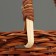 Wicker basket, 17 x 11 x 13.5/25.5 cm, rattan