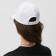 Women's cap minku with rings white color, rr 56-58