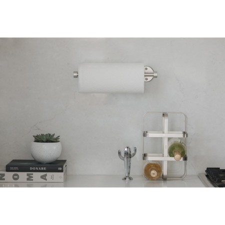 Paper tower holder wall -mounted cappa, nickel-4