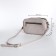 Women's bag over the shoulder Textura, small size, beige color