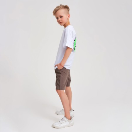 T -shirt Children's Minaku Future, white color, height 104-3