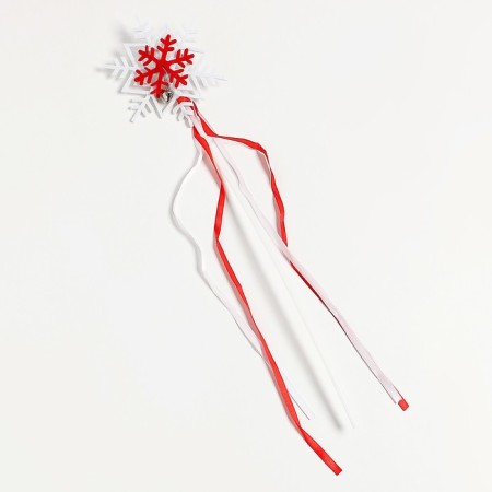 Carnival set "Snowflakes", 3 objects: rim, skirt, rod-3