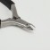 Pedicure nippers "Premium", hidden spring, 11.5 cm, blade length - 6 mm, silver/black color