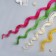 Decor branch "Loose bend" (set of 18-20 pcs) 170 cm, mix