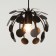 Lamp Bayerlux 2765/1bk E27 40W Black 23x23x18 cm