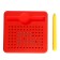 Magnetic tablet for drawing, 96 holes, red