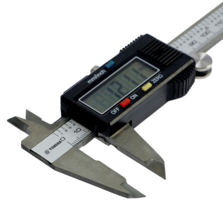 Electronic tundra, metallic standard, with a depth meter, 150 mm-13