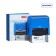 Automatic stamp, 14x38mm, "refused", blue