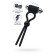 Lasso for penis A-Toys byfa Ect, silicone, black, 14 cm