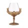 Cognac glass "Leo", 550 ml, gold