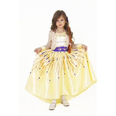 Carnival costume "Anna 2", dress, p. 34, height 134 cm-1
