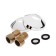 Accoona A3167G bidetor, single -leaf, watering can, white