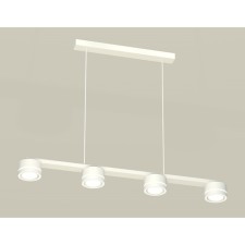 Комплект подвесного светильника с акрилом Ambrella light, Traditional DIY, XB9151201, 4хGX53, цвет белый песок, белый матовый
