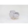 Armchair "Matis", Romano Cloud fabric